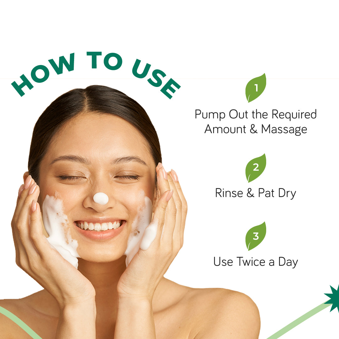 AcneXpert Foaming Face Wash  Salicylic Acid & Green Tea