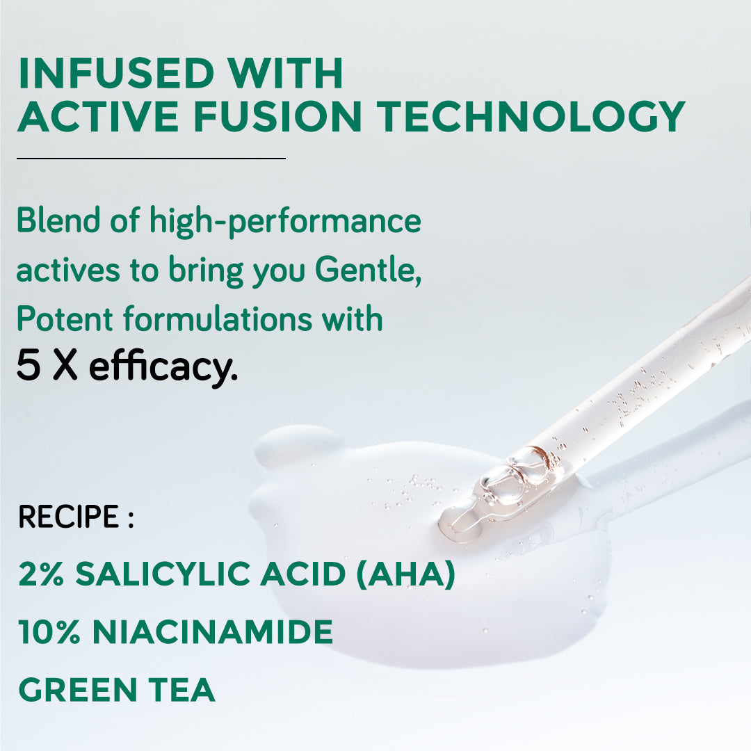 AcneXpert Face Serum 10% Niacinamide Oil Control & Acne Correction With Azelaic & Salicylic Acid