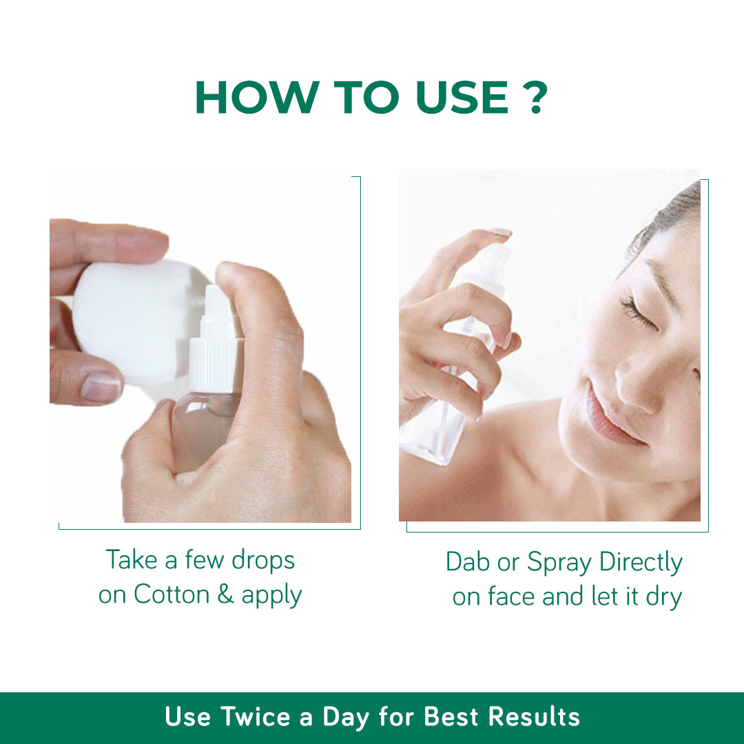AcneXpert Skin Clarifying Face Mist With Green Tea & Niacinamide
