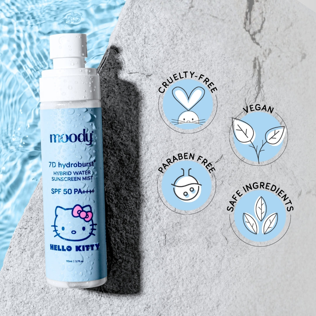 7d HydroBurst Hybrid Water Sunscreen Mist SPF 50 PA++++