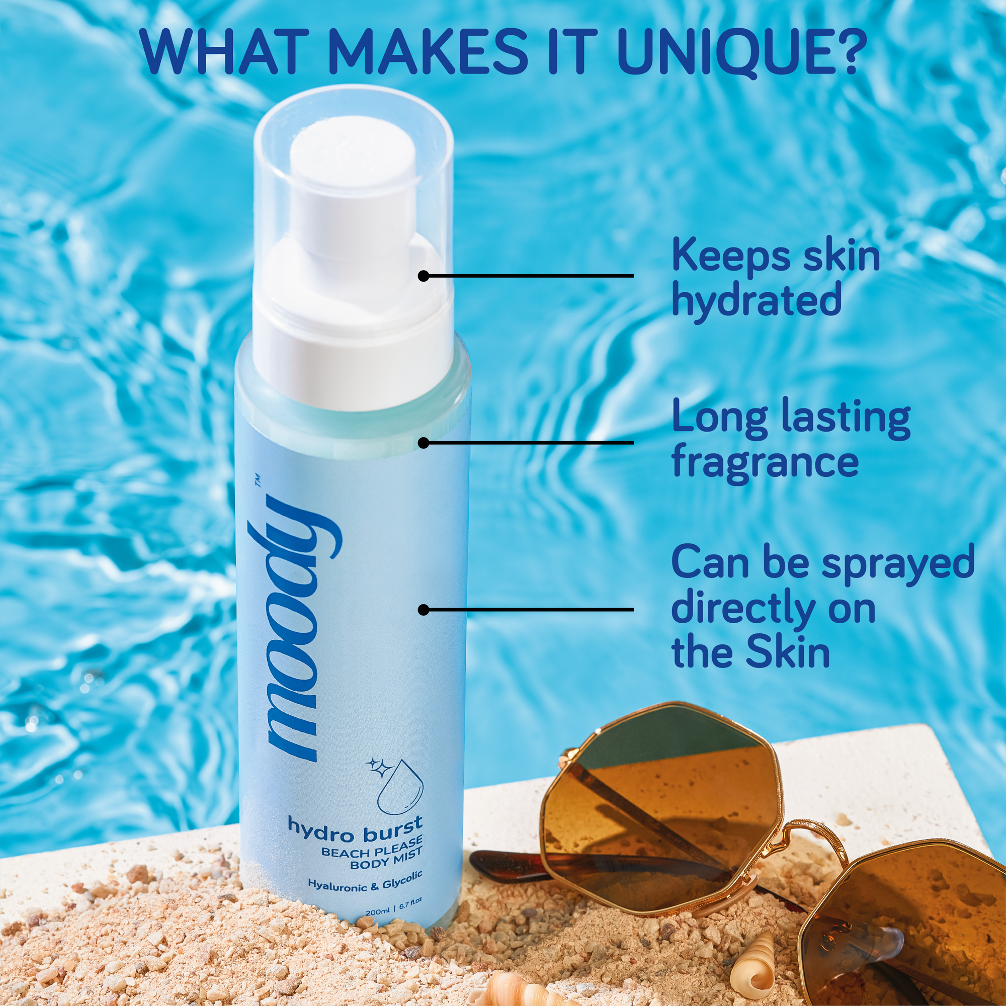 Hydro Burst Beach Please Body Mist Spray