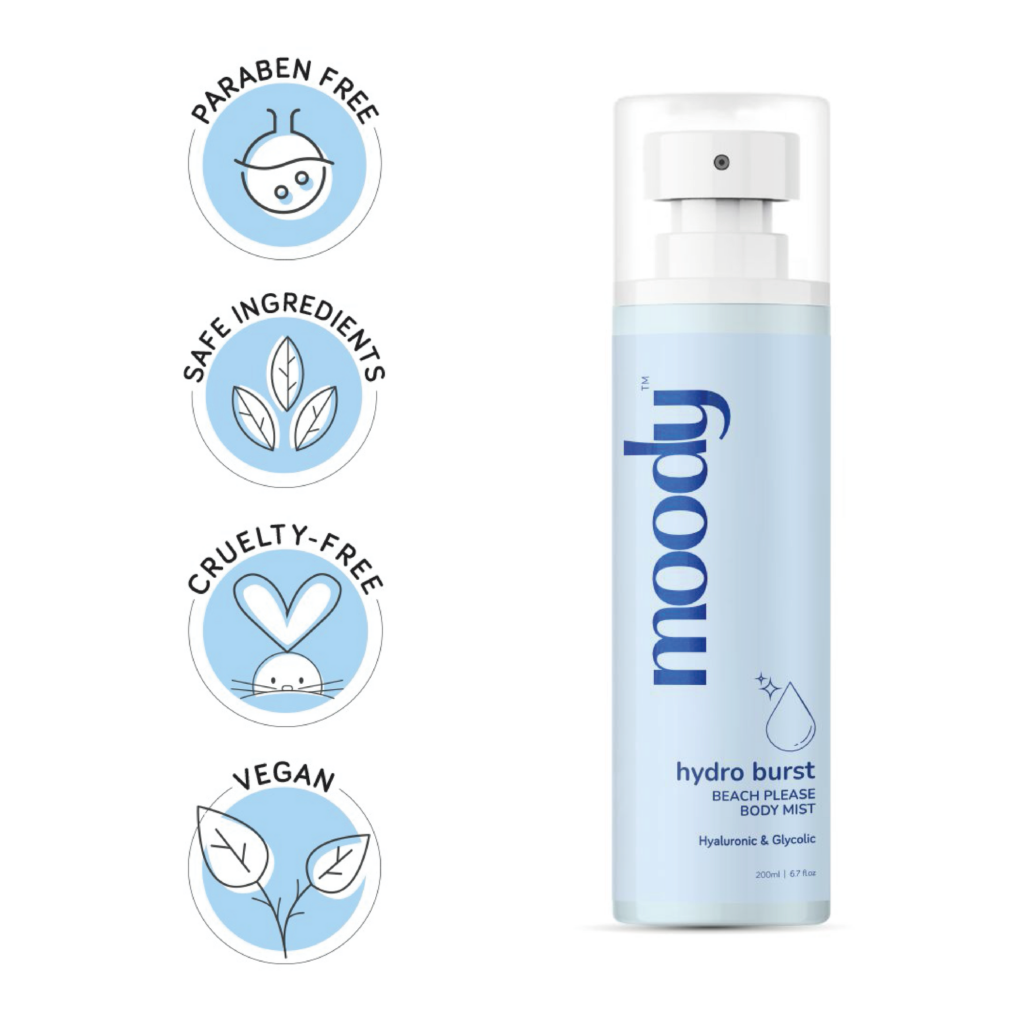 Hydro Burst Beach Please Body Mist Spray