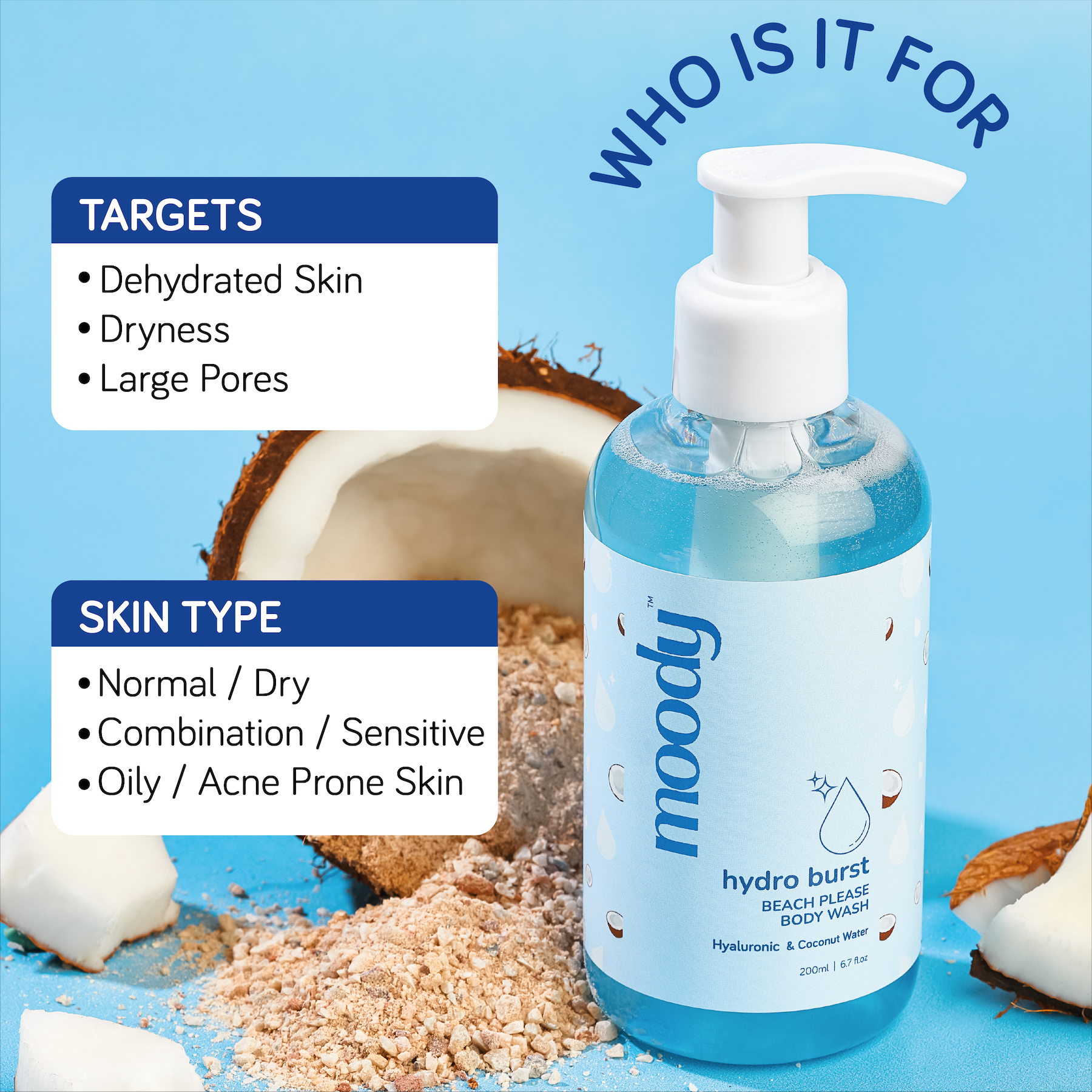 Hydro Burst Beach Please Body Wash