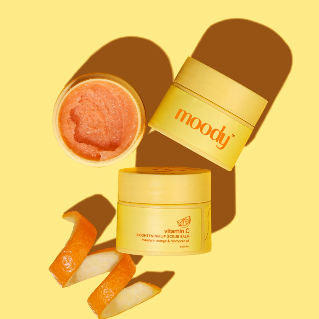 Vitamin C Brightening Lip Scrub Balm Moody Store Vitamin C Brightening Lip Scrub Balm Moody Store