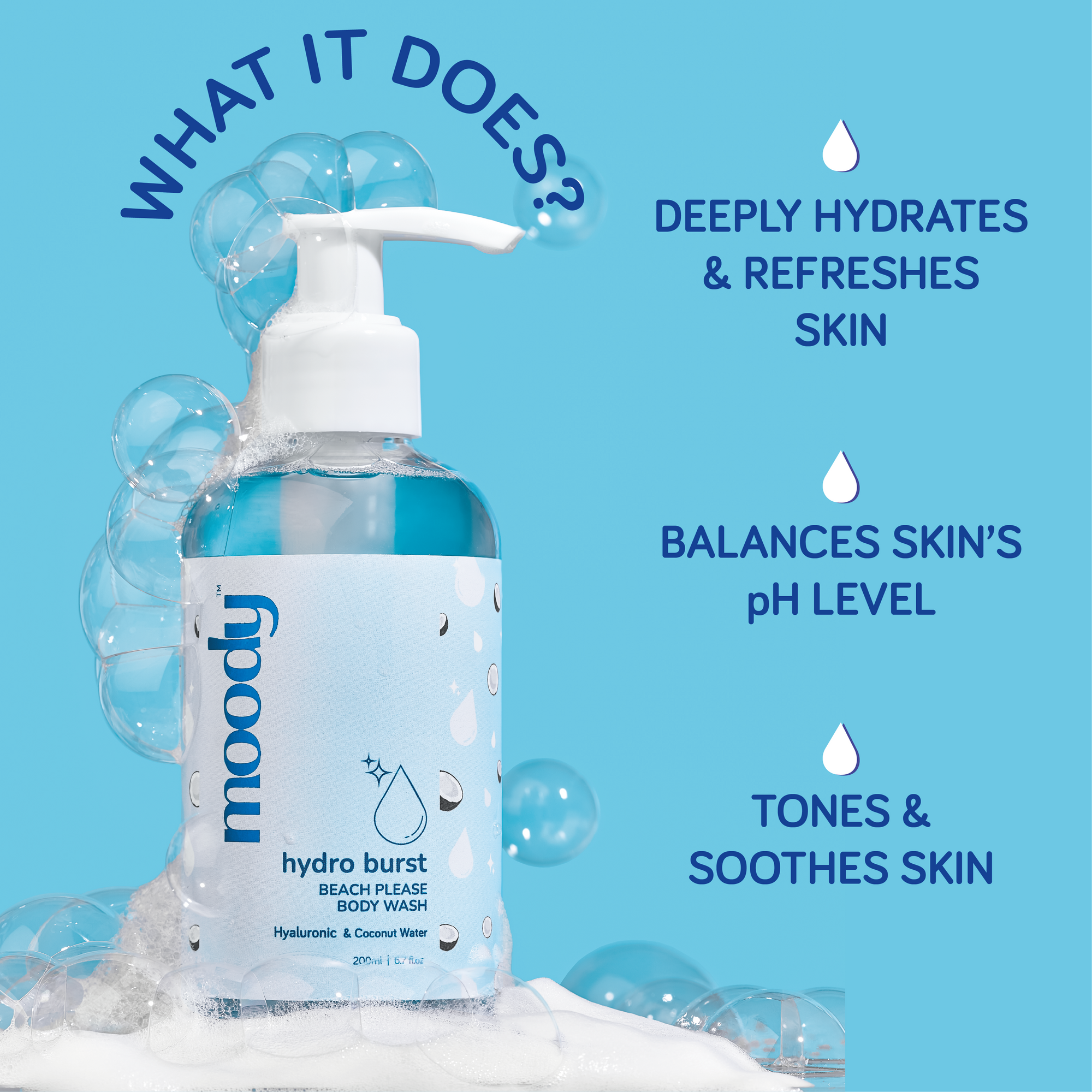 Hydro Burst Beach Please Body Wash