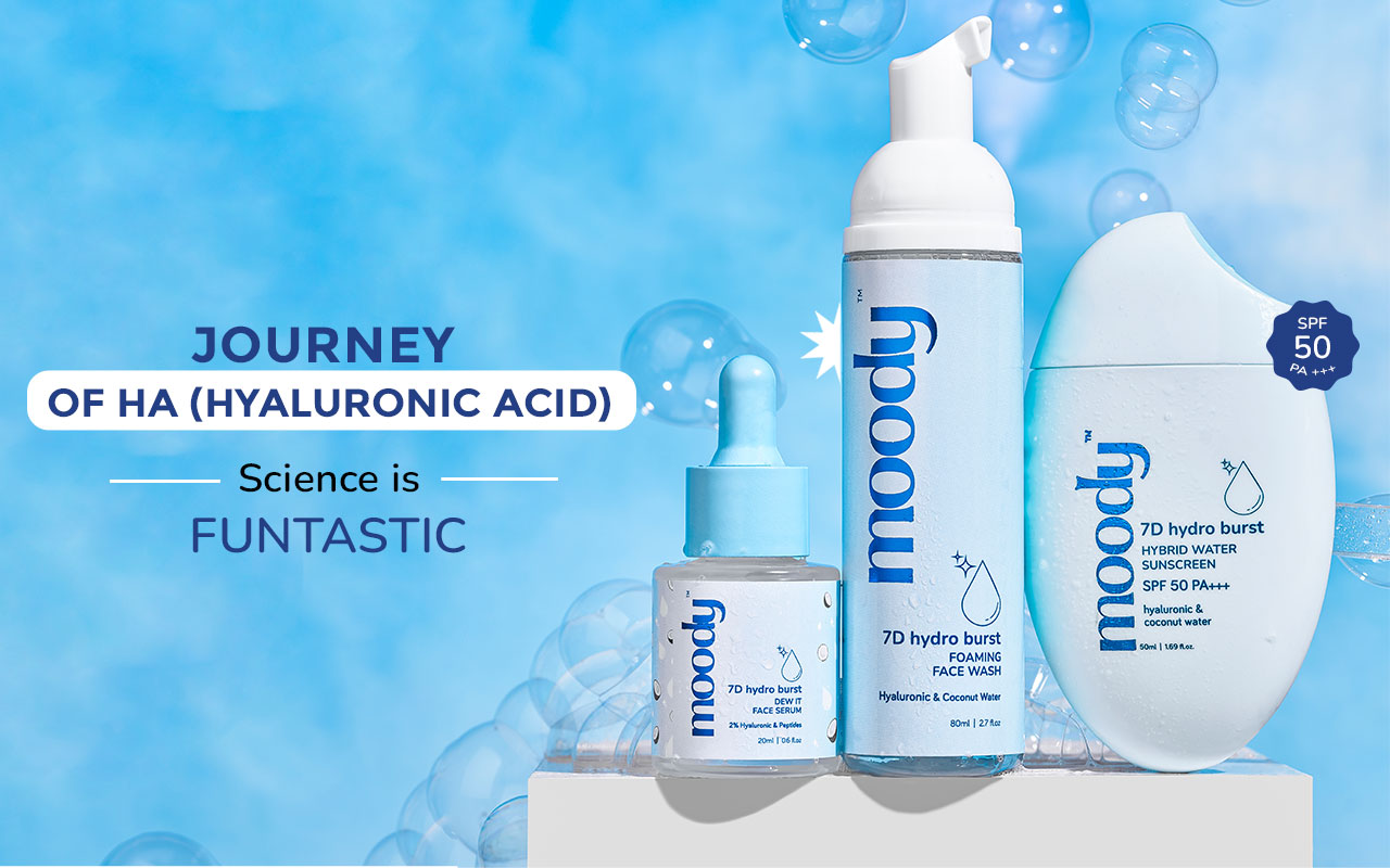 Journey of HA (Hyaluronic Acid): From Science Lab to Your Skincare Routine!