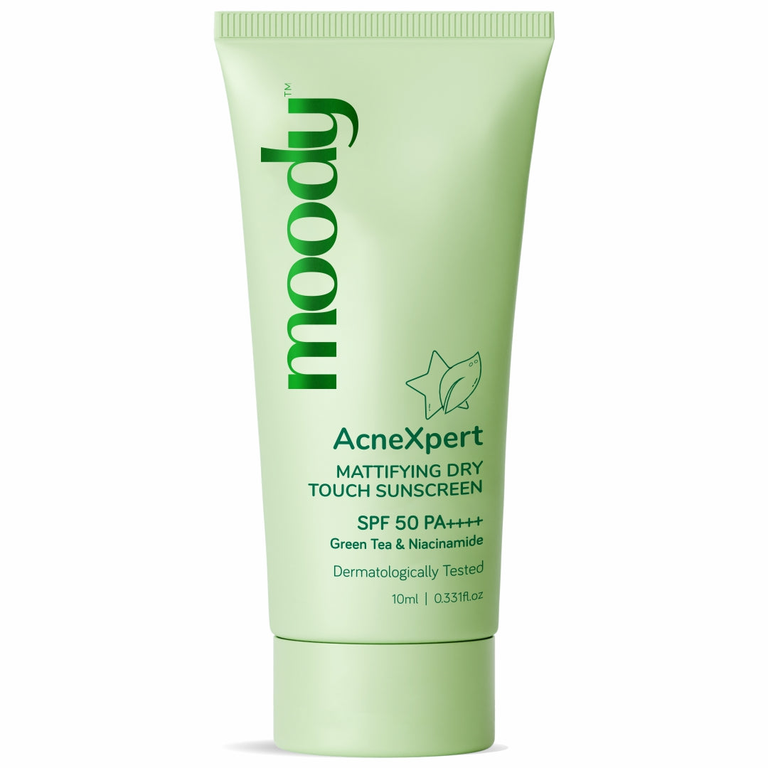Free AcneXpert Mattifying SPF 50 PA ++++ Niacinamide for Oil & Acne Control