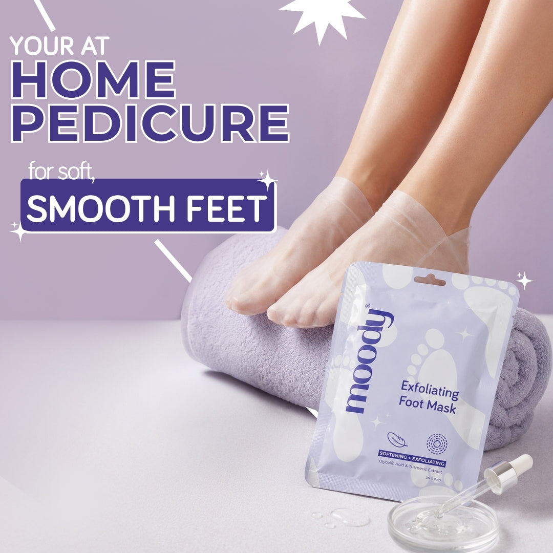 Foot Facial Spray + Foot exfoliating mask