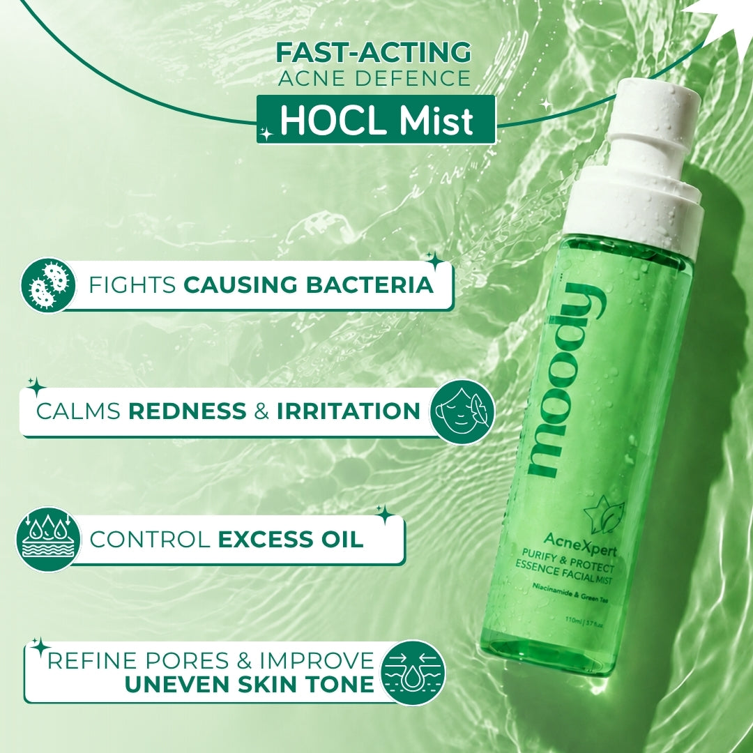 AcneXpert Skin Clarifying Face Mist With Green Tea & Niacinamide