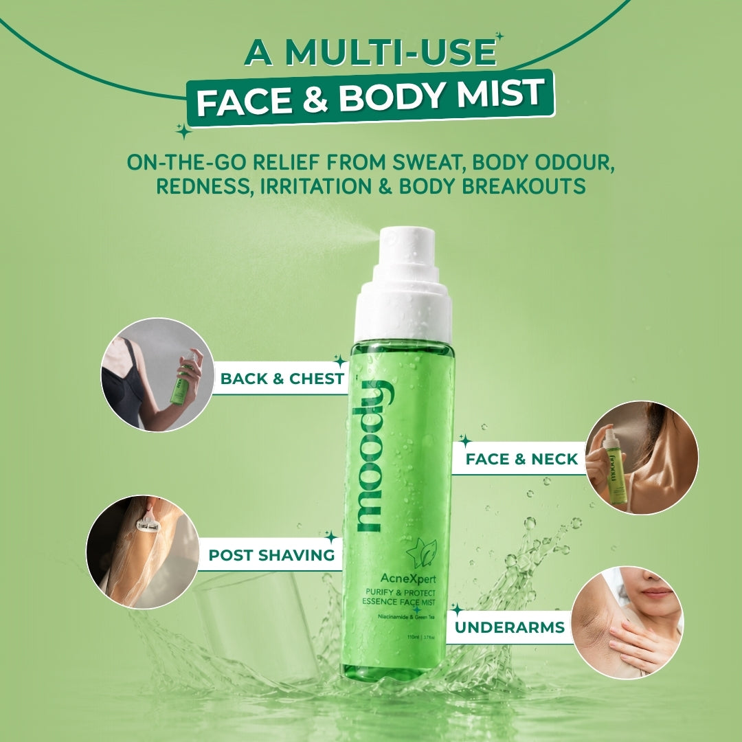 AcneXpert Skin Clarifying Face Mist With Green Tea & Niacinamide