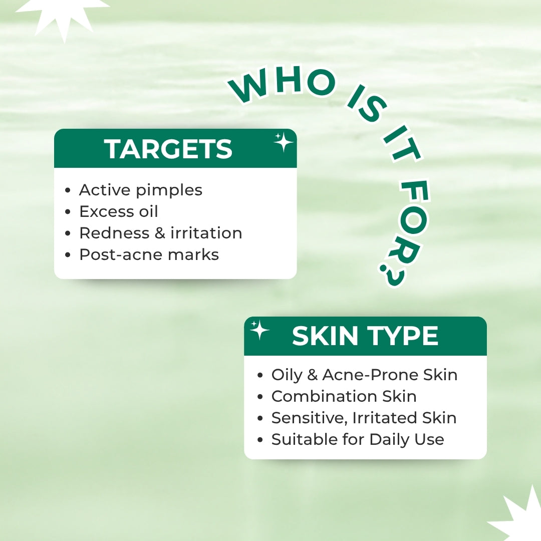AcneXpert Skin Clarifying Face Mist With Green Tea & Niacinamide