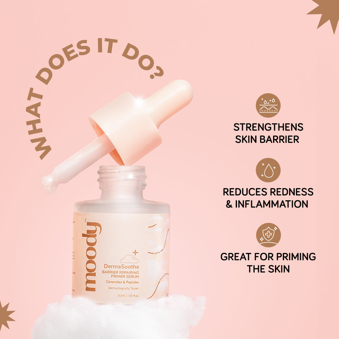 *DermaSoothe Barrier Repairing Serum with Peptides & Ceramides