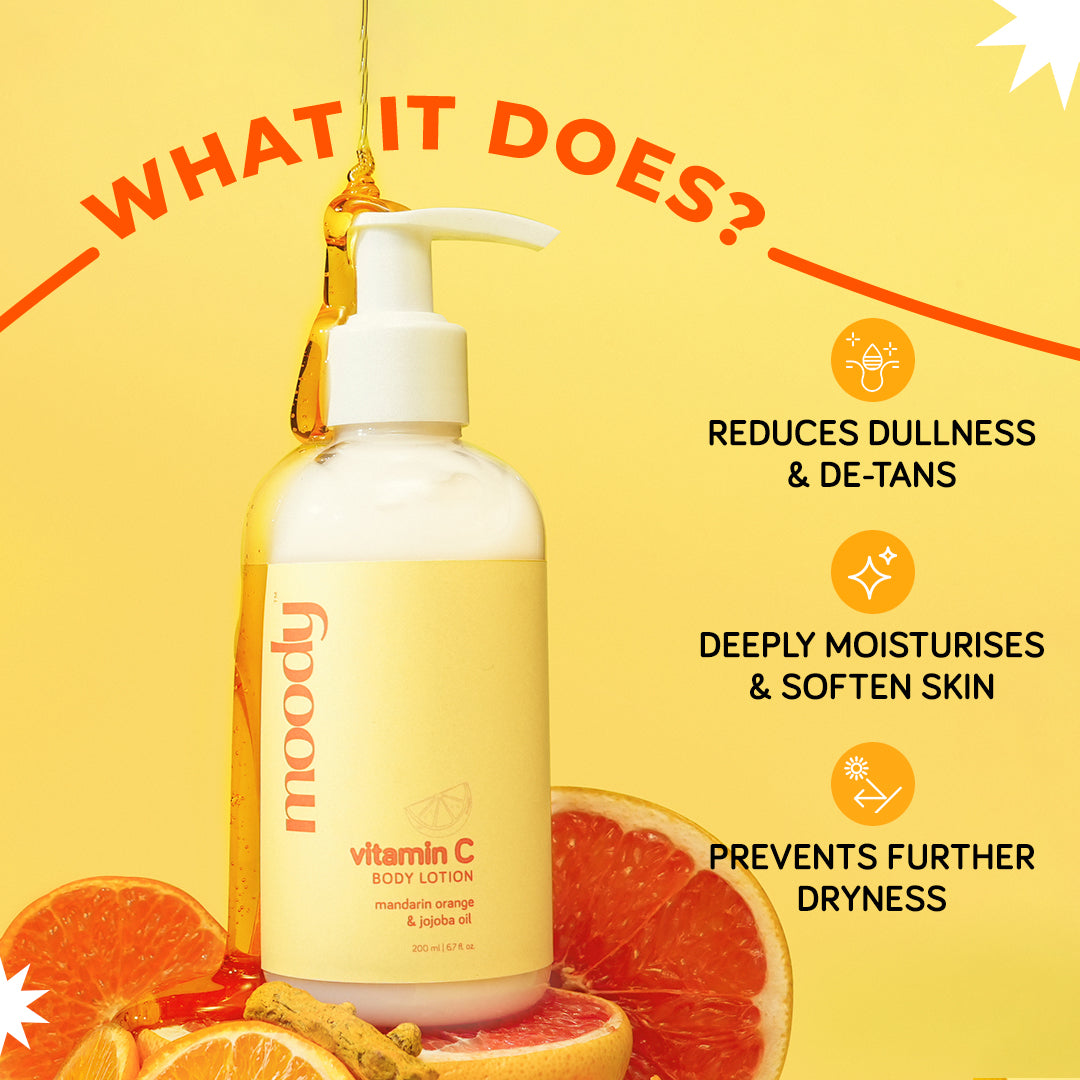 Vitamin C Skin Body Lotion With Almond Oil