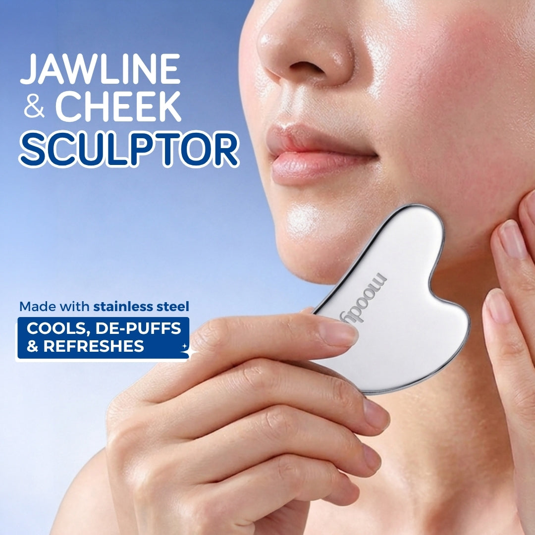 Cool Contour™ Stainless Steel Gua Sha