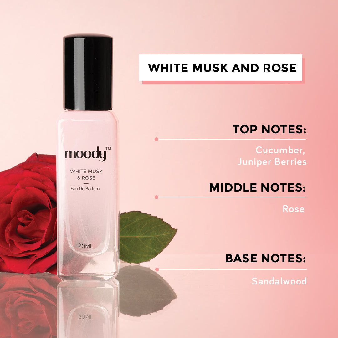 White Musk & Rose Eau De Perfume For Women
