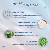 Sunscreen with SPF 50 PA++++