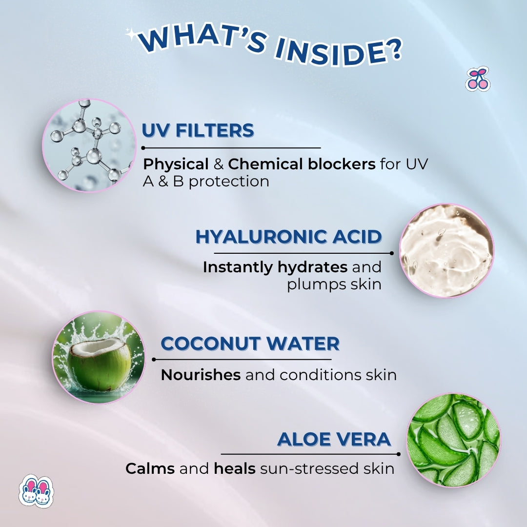 Sunscreen with SPF 50 PA++++