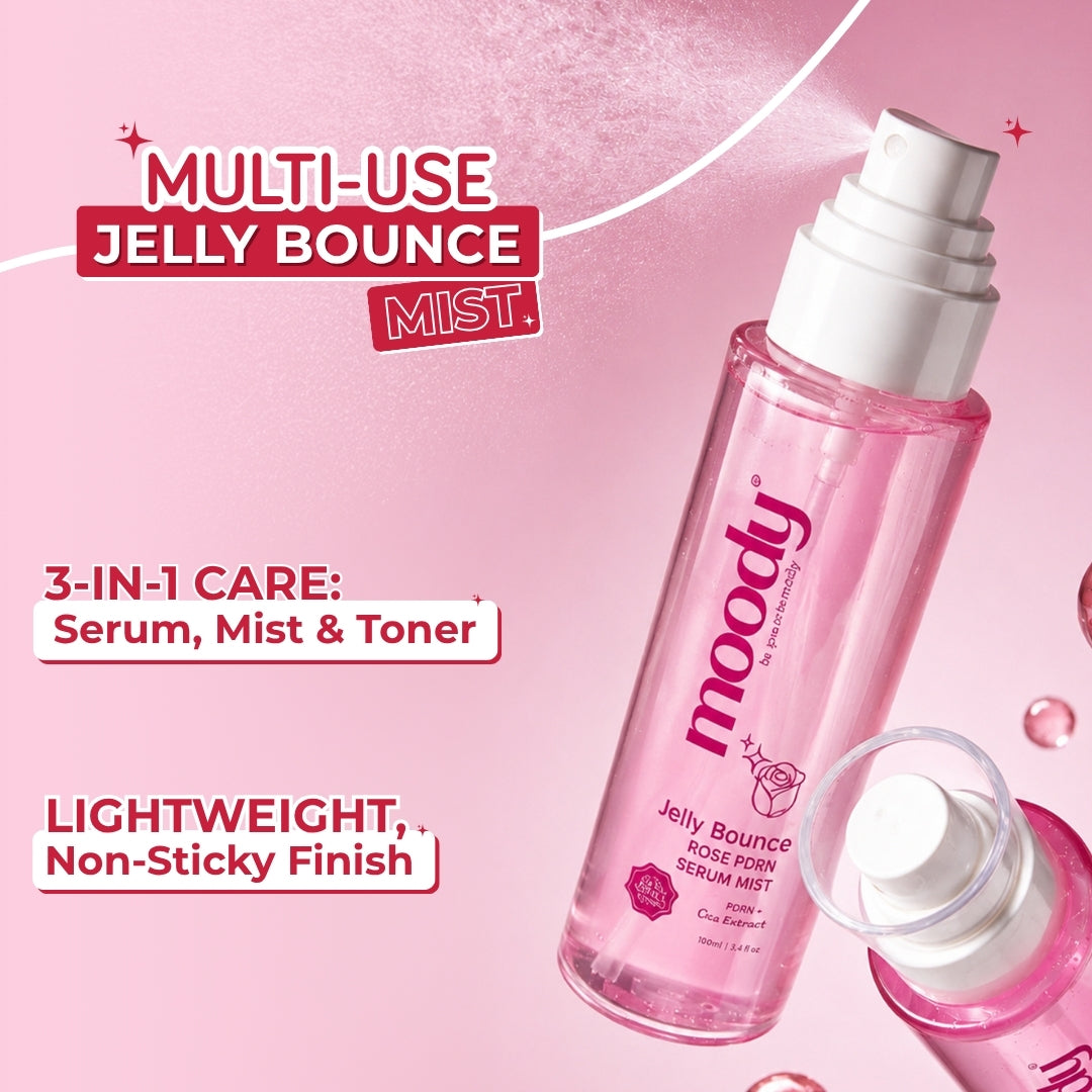 Moody Bouncy Skin Jelly Serum Mist Toner