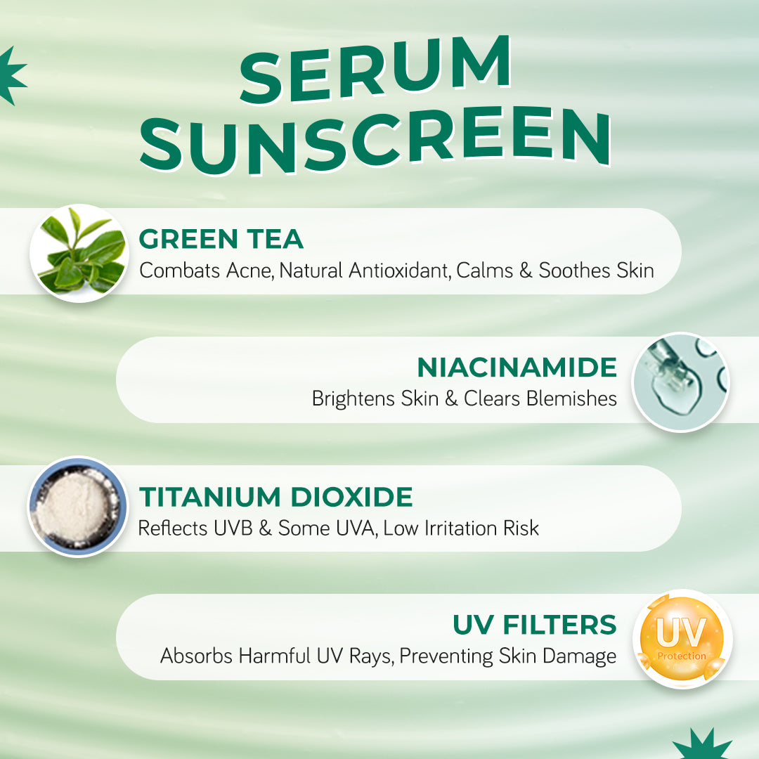 Sunscreen with SPF 50 PA++++