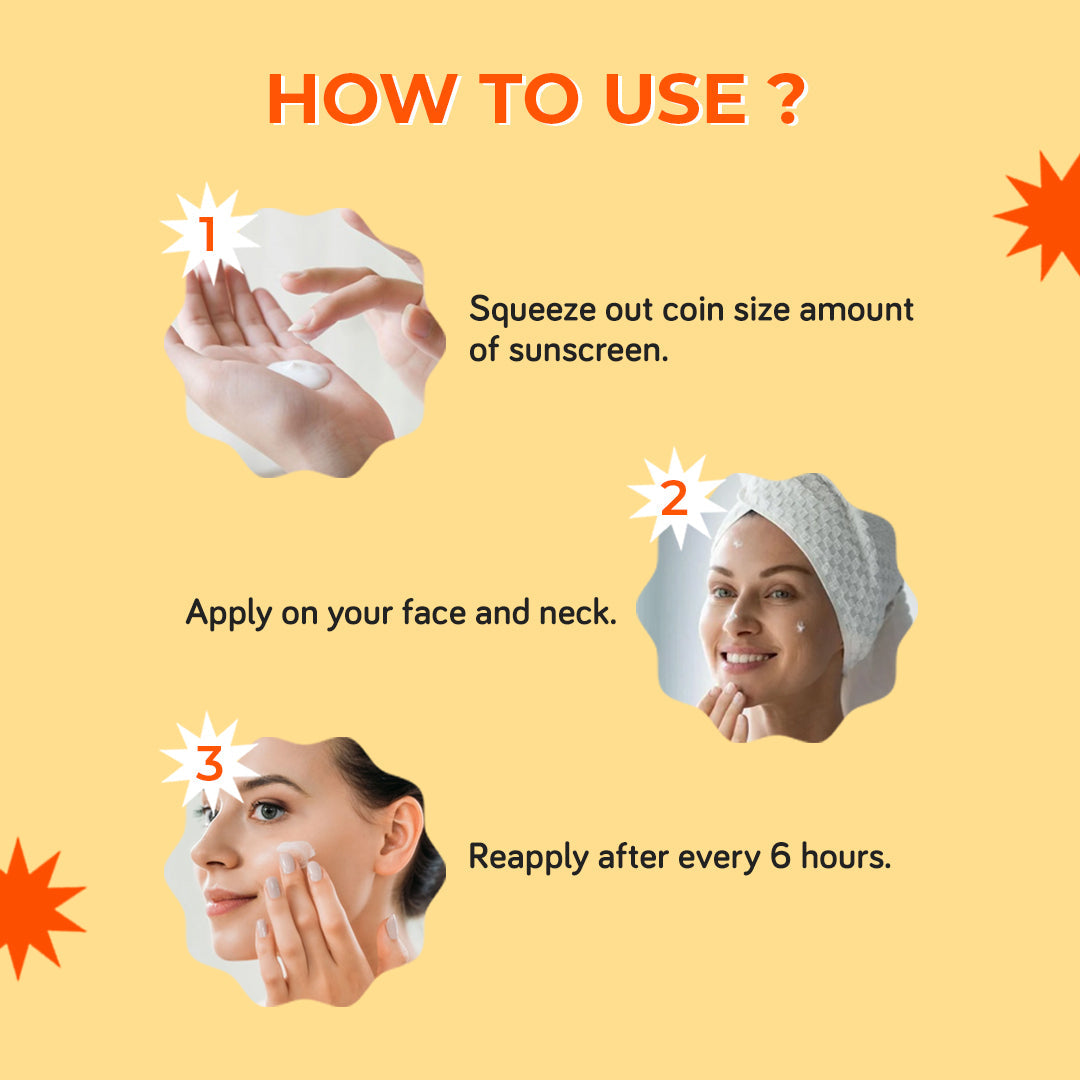 *Vitamin C Hydrating Fluid Sunscreen SPF 50 PA+++