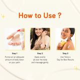 Vitamin C Skin Body Lotion With Almond Oil