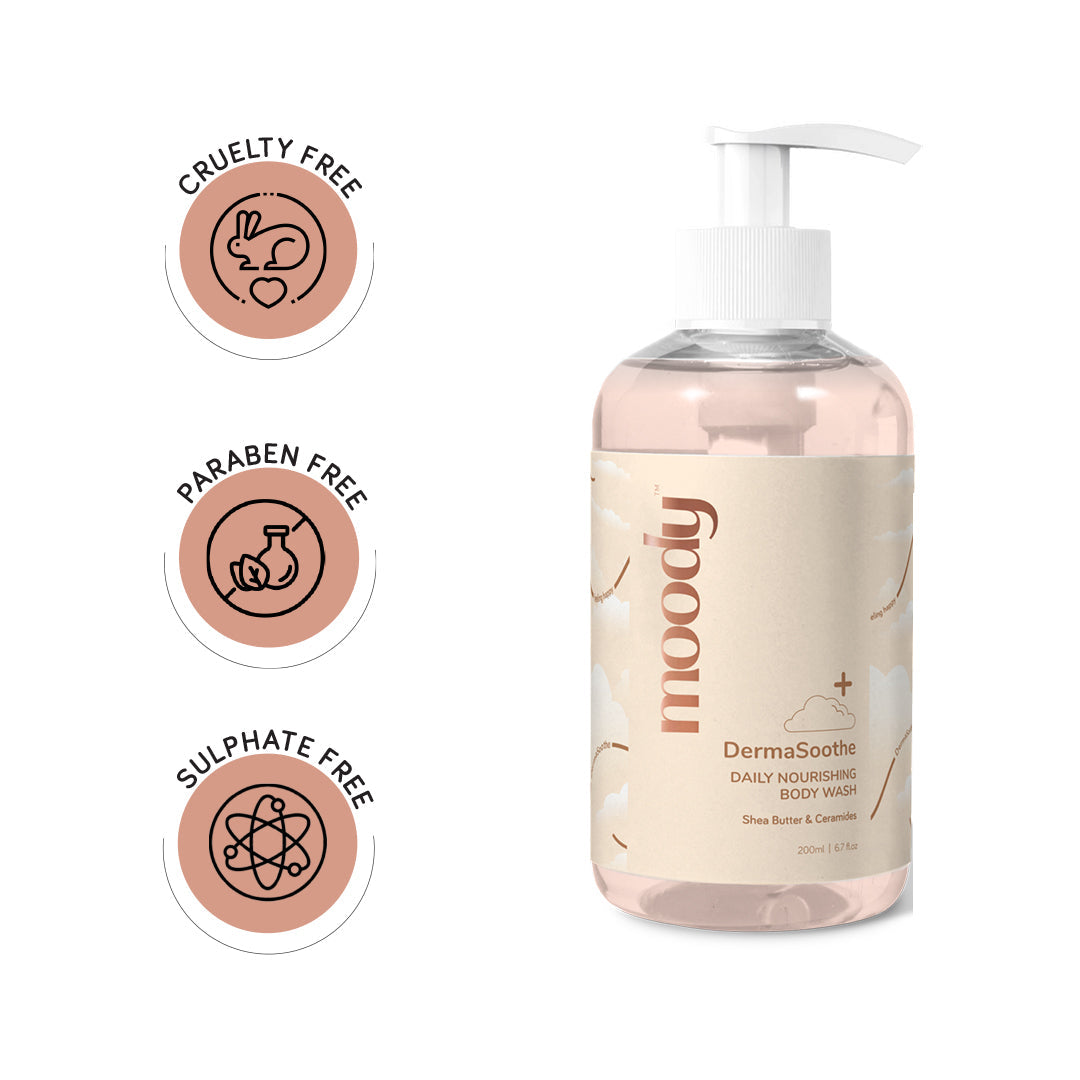 *DermaSoothe Softening Body Wash with Ceramides & Oats