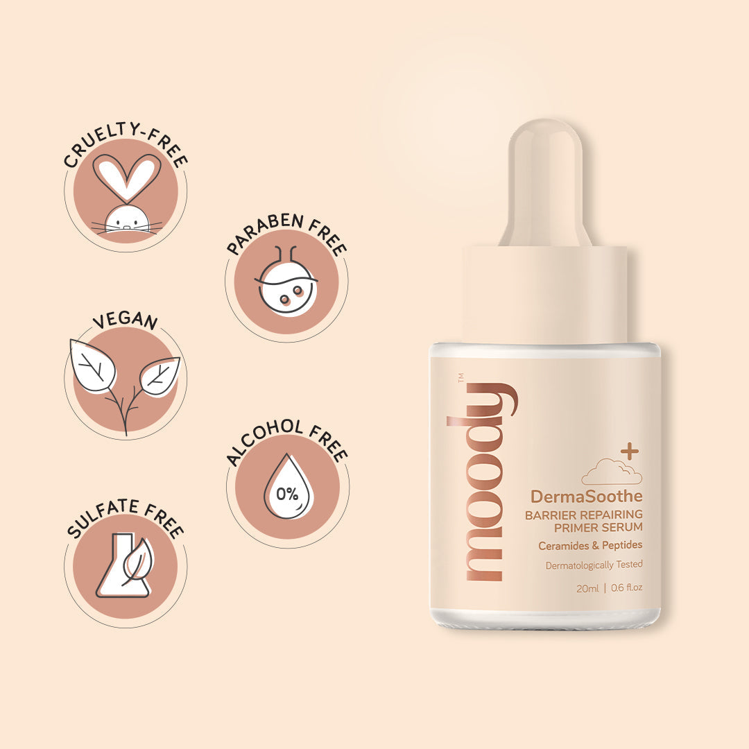 *DermaSoothe Barrier Repairing Serum with Peptides & Ceramides
