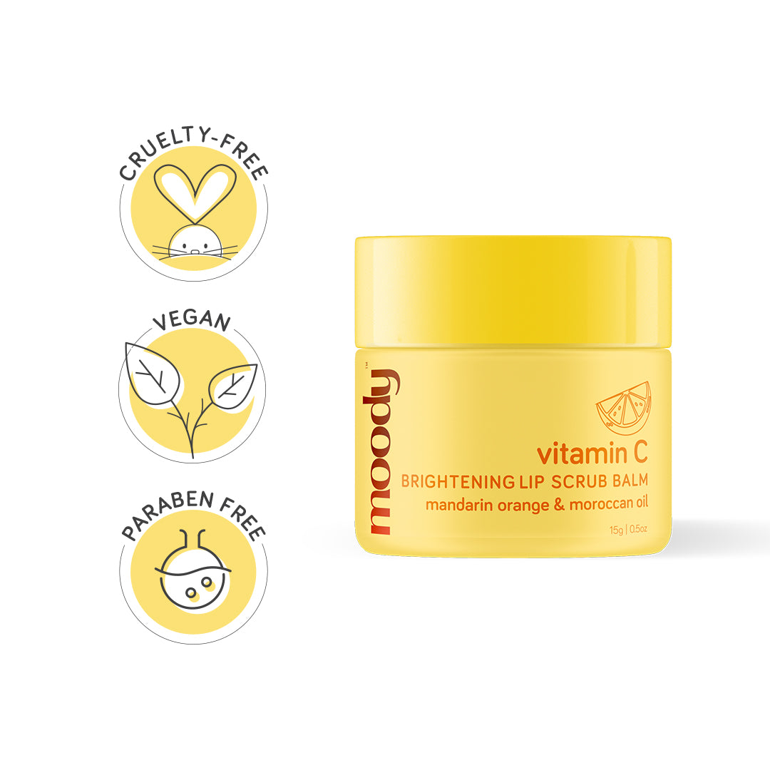 Vitamin C Brightening Lip Scrub Balm