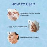 Sunscreen with SPF 50 PA++++