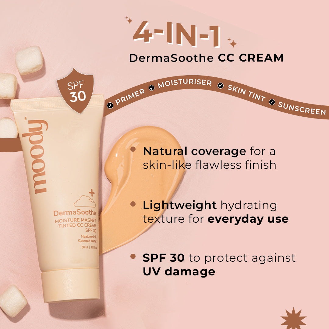 DermaSoothe Moisture Magnet Tinted CC Cream SPF 30