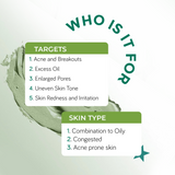 AcneXpert Oil Control Clay Mask with Salicylic Acid & Green Tea