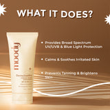 DermaSoothe Sunscreen SPF 50 PA++++ Mineral with Ceramides & Rice