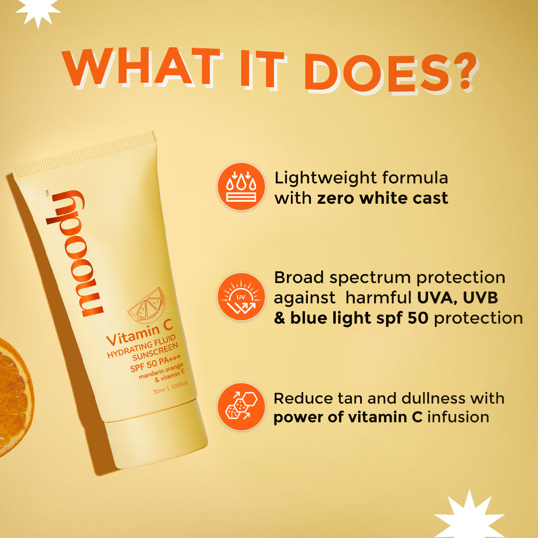 Vitamin C Hydrating Fluid Sunscreen SPF 50 PA+++