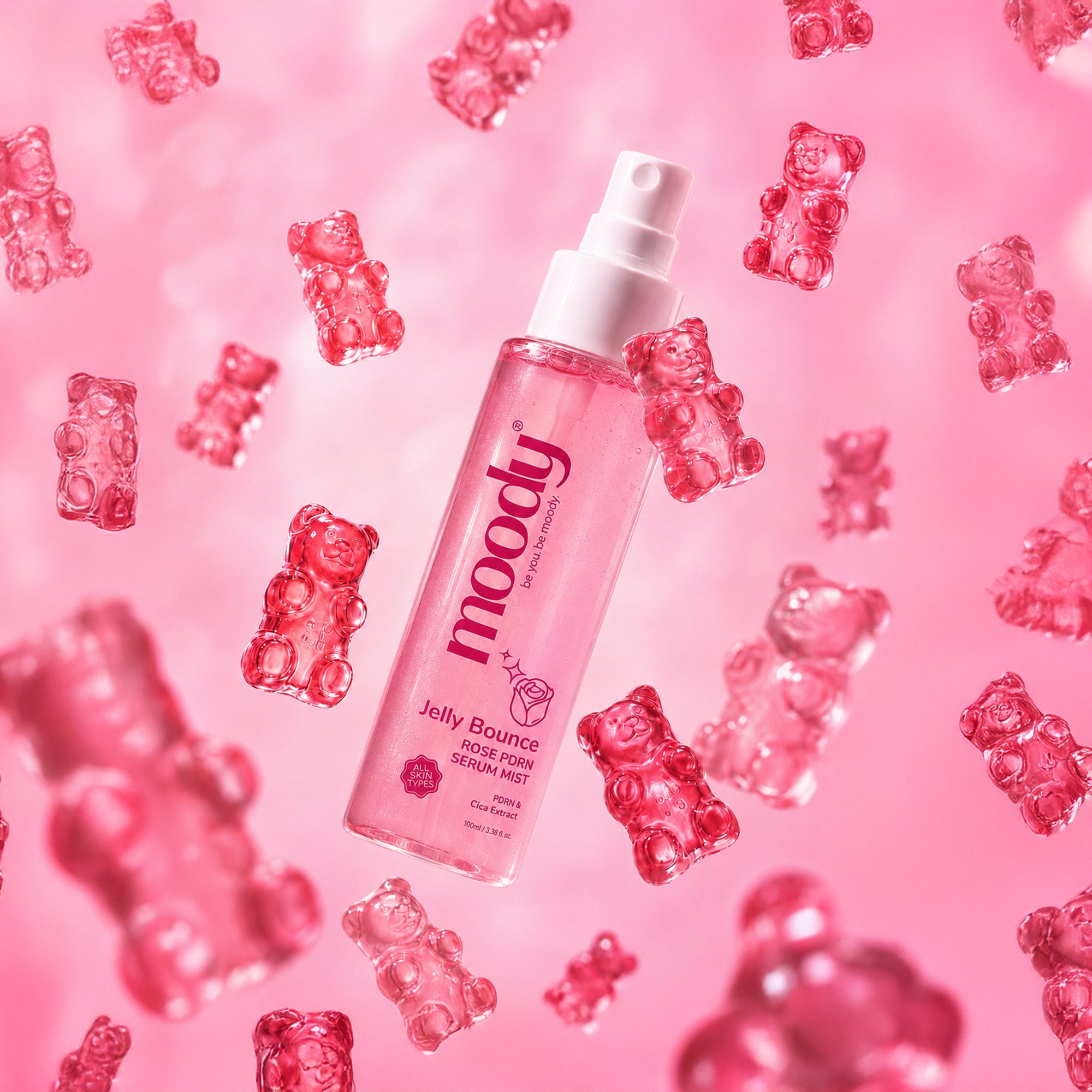 Moody Bouncy Skin Jelly Serum Mist Toner