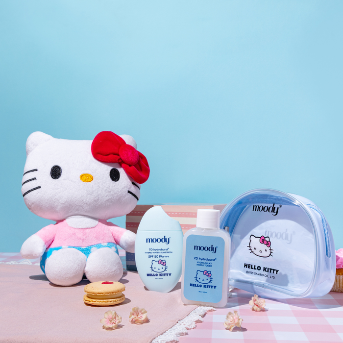 The Hello Kitty Glass Glow Duo - Limited Edition Travel Pouch