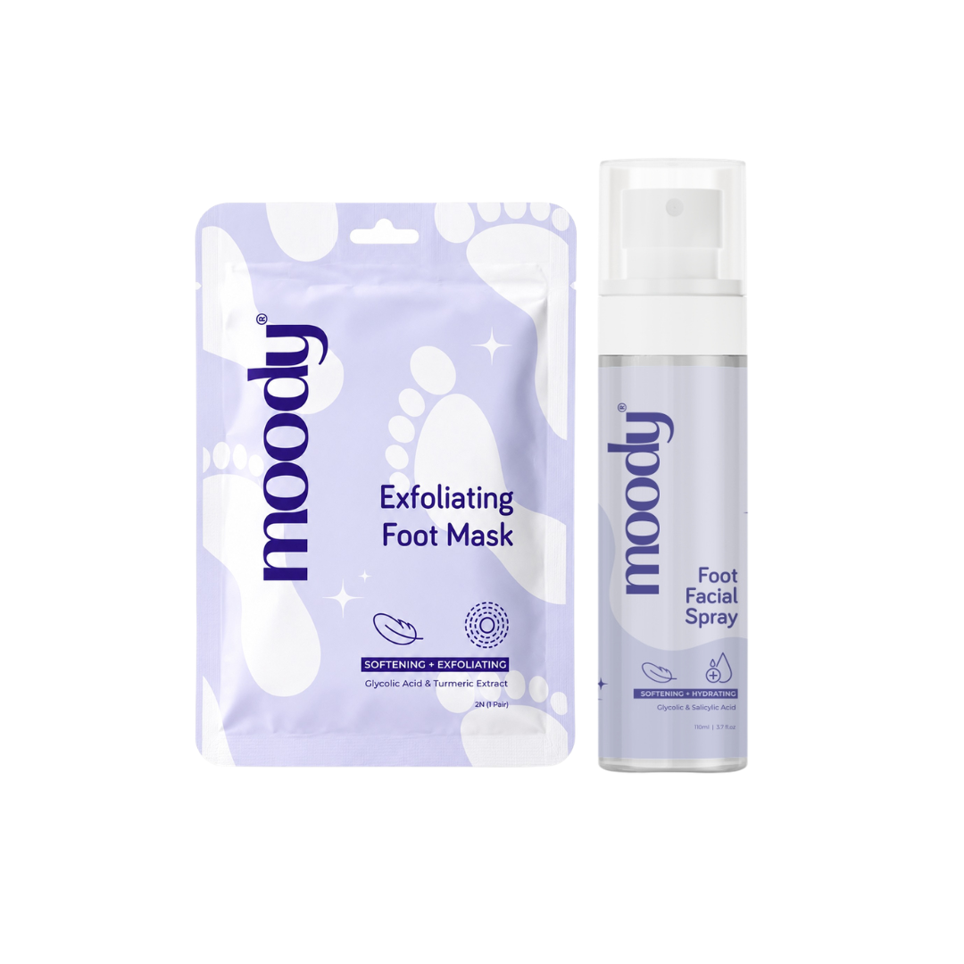 Foot Facial Spray + Foot exfoliating mask