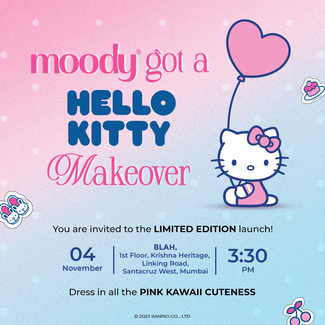 Moody Limited Edition Hello Kitty Launch Party