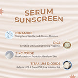 Sunscreen with SPF 50 PA++++