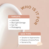 DermaSoothe Sunscreen SPF 50 PA++++ Mineral with Ceramides & Rice
