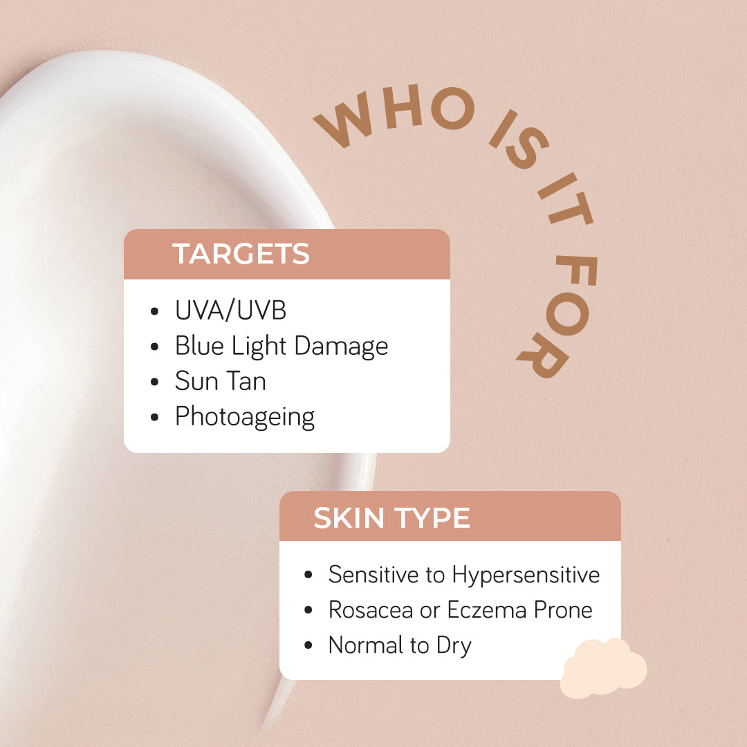 Sunscreen with SPF 50 PA++++
