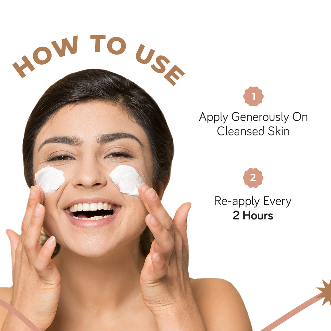 Sunscreen with SPF 50 PA++++