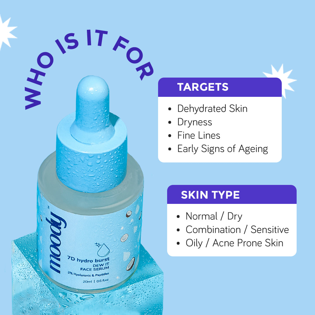 *Hydro Burst Serum With 2% Hyaluronic Acid