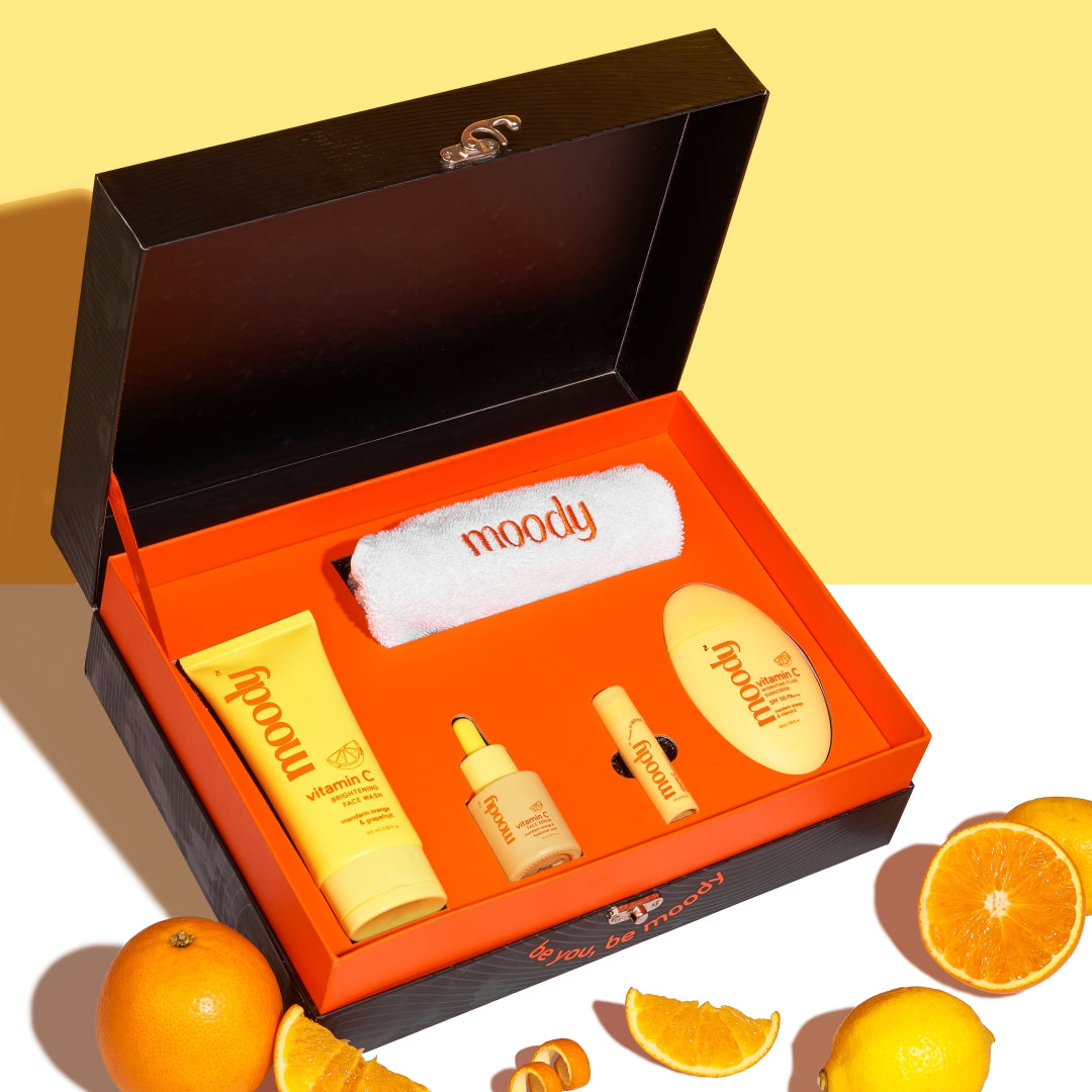 Moody Brighter Mornings Vitamin C Ritual Gift Box For Men & Women